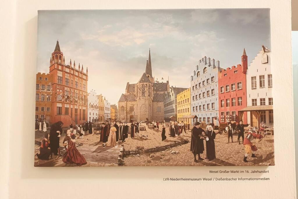 Stilvoll & Historisch I Kingbetten+Kueche+Parkplatz Wesel  Zewnętrze zdjęcie